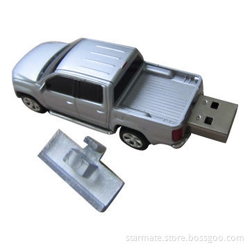 Unique Car USB Flash Drive, Supports Plug-and-play Function, OEM and ODM Orders Welcomed
